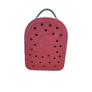 CROCS PINK / BLUE BACKPACK - USED (Girl)